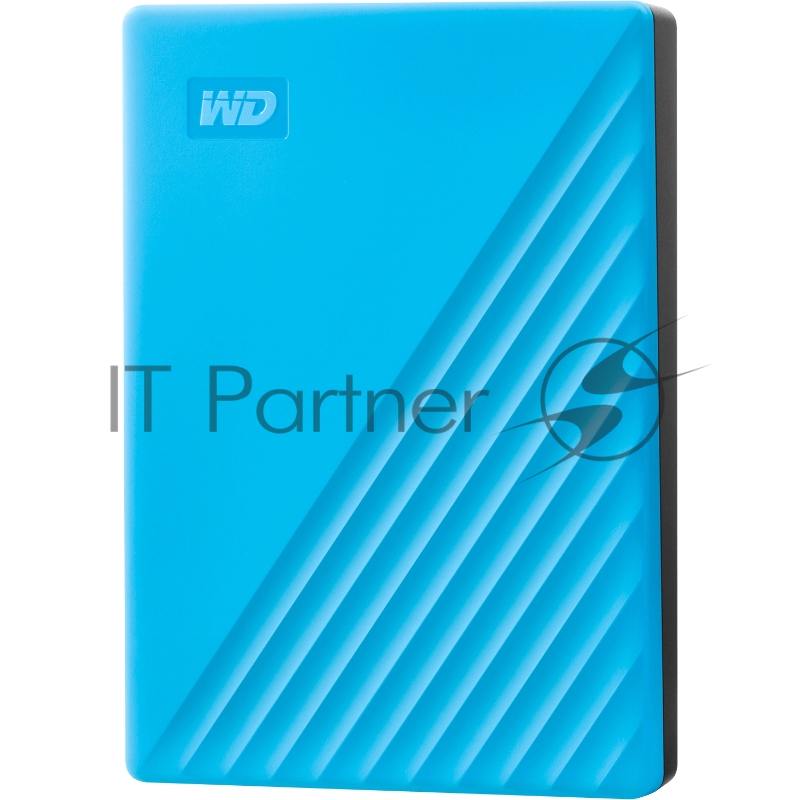 Накопитель Portable HDD 5TB WD My Passport (Blue), USB 3.2 Gen1, 107x75x19mm, 210g /12 мес./