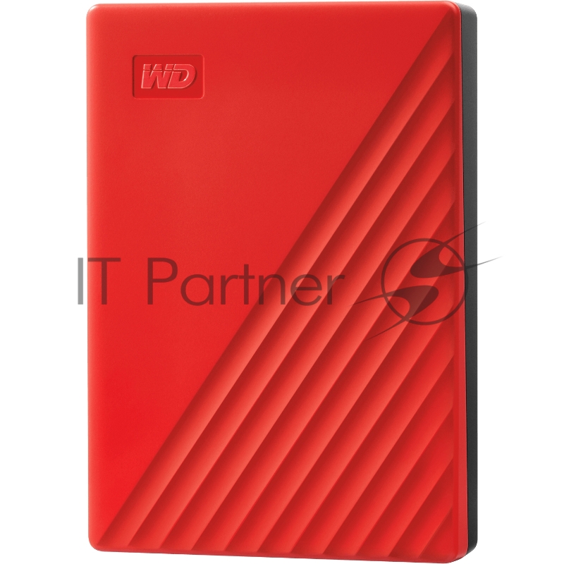 Накопитель Portable HDD 5TB WD My Passport (Red), USB 3.2 Gen1, 107x75x19mm, 210g /12 мес./