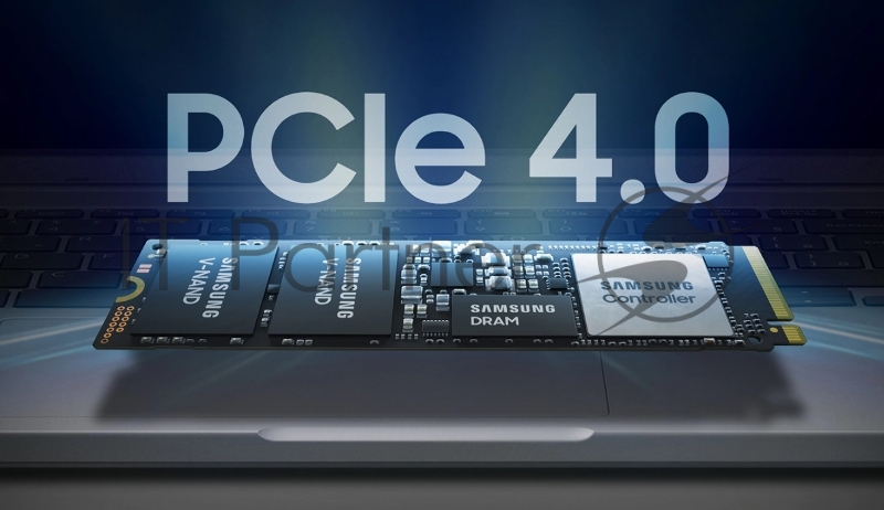 Накопитель SSD Samsung 256Gb PM9A1 PCI-E 4.0 NVMe M.2 2280 OEM (MZVL2256HCHQ-00B00)