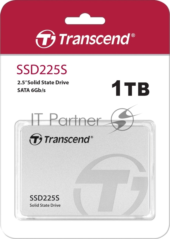 Накопитель SSD 2.5 Transcend 1.0Tb SSD225S <TS1TSSD225S> (SATA3, up to 550/500Mbs, 3D NAND, 360TBW, 7mm)
