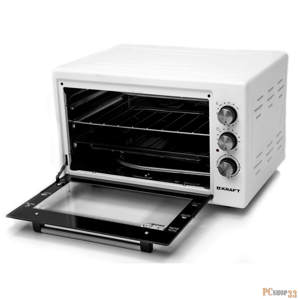 Мини-печь KRAFT KF-MO 4500 W белый