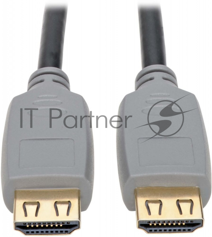 Кабель аудио-видео Tripplite P568-006-2A HDMI (m)/HDMI (m) 1.8м. Позолоченные контакты черный/серый