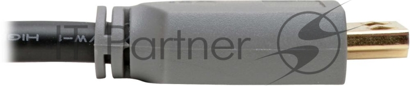 Кабель аудио-видео Tripplite P568-006-2A HDMI (m)/HDMI (m) 1.8м. Позолоченные контакты черный/серый