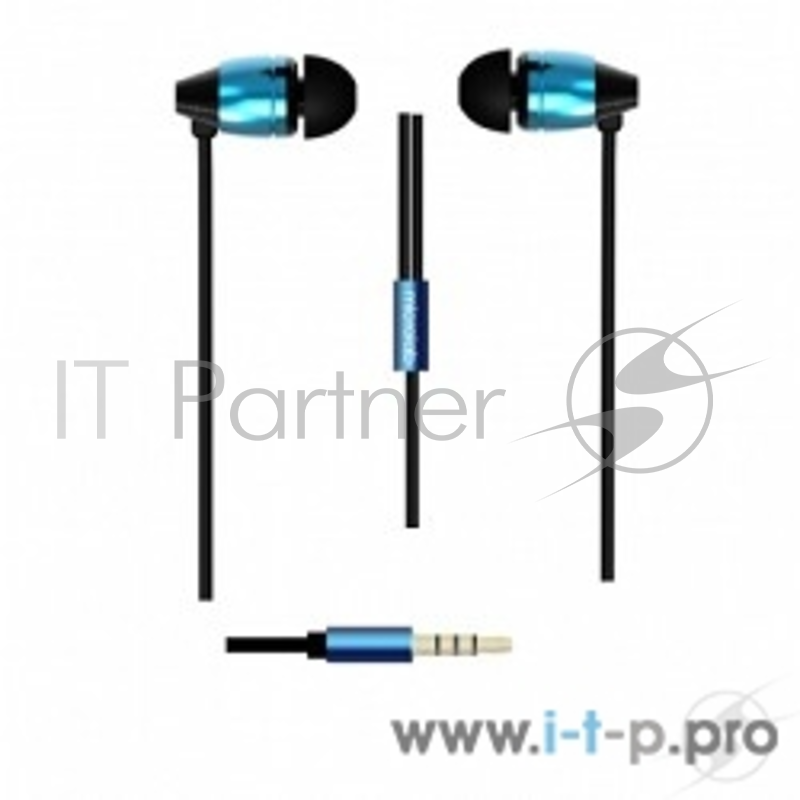 Наушники Microlab MICROLAB Наушники K765P black/blue, 30Hz - 20KHz