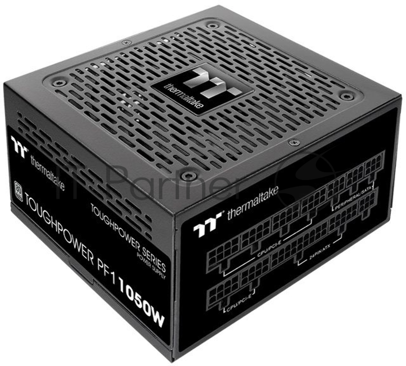 Блок питания Thermaltake ATX 1050W Toughpower PF1 80+ platinum 24+2x(4+4) pin APFC 140mm fan color LED 12xSATA Cab Manag RTL