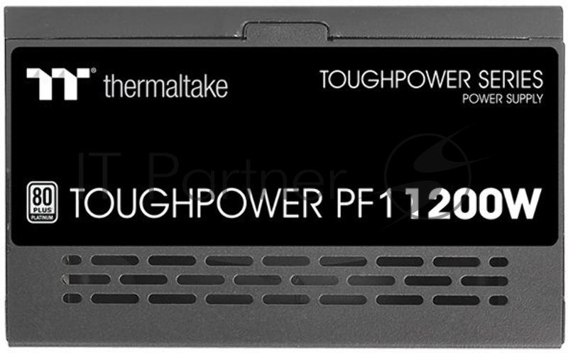 Блок питания Thermaltake ATX 1200W Toughpower PF1 80+ platinum (24+4+4pin) APFC 140mm fan color LED 12xSATA Cab Manag RTL