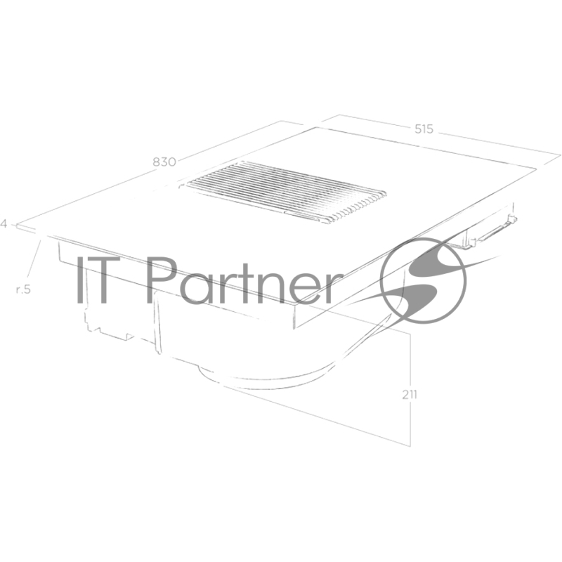 Индукционная панель+вытяжка ELICA NIKOLATESLA PRIME BL/F/83-PRF0143159A
