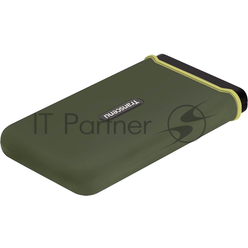 Накопитель Transcend Portable SSD ESD380C, 1000GB, Type-C, USB 3.2 Gen2, R/W 2000/2000MB/s, 97x54x13mm, два кабеля в комплекте (3 года)