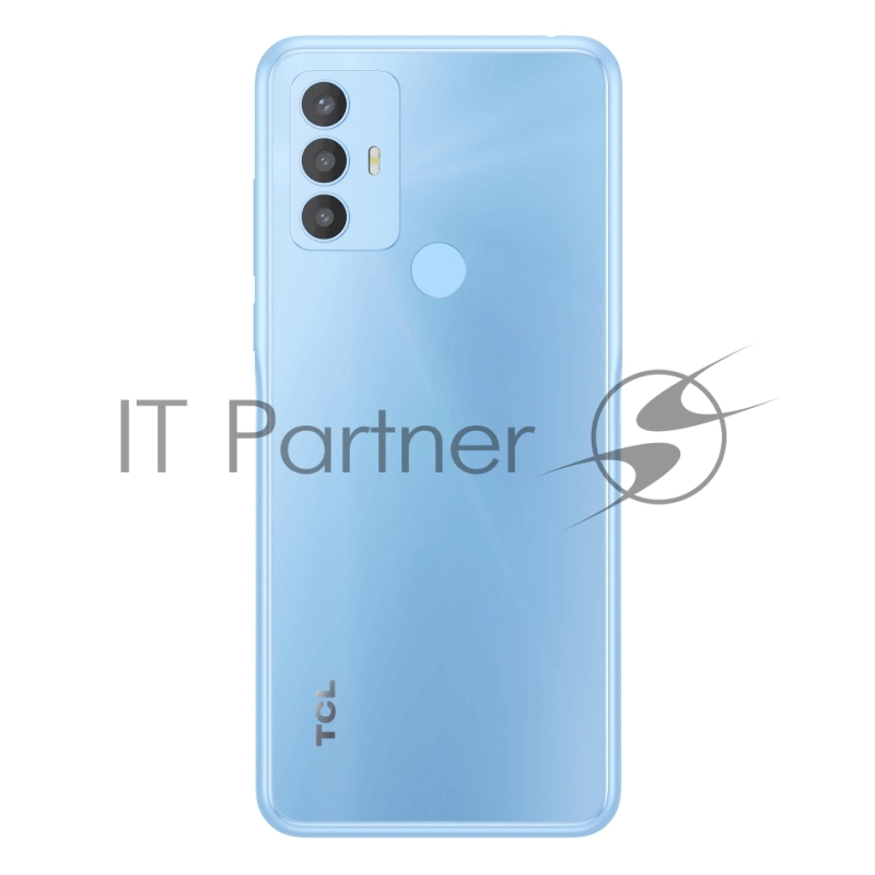Смартфон TCL 30SE Glacial Blue, 16,56 см (6.52) 20:9 720x1600, 4x2,0 ГГц+4x1,5 ГГц, 8 Core, 4GB RAM, 128GB, up to 512GB flash, 50 МП + 2 МП + 2 МП/8Mpix, 2 Sim, 2G, 3G, LTE, BT v5.0, Wi-Fi, NFC, GPS, Type-C, 5000mAh, Android 12, 190g, 165,2 ммx75,5 м