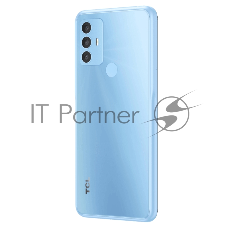 Смартфон TCL 30SE Glacial Blue, 16,56 см (6.52) 20:9 720x1600, 4x2,0 ГГц+4x1,5 ГГц, 8 Core, 4GB RAM, 128GB, up to 512GB flash, 50 МП + 2 МП + 2 МП/8Mpix, 2 Sim, 2G, 3G, LTE, BT v5.0, Wi-Fi, NFC, GPS, Type-C, 5000mAh, Android 12, 190g, 165,2 ммx75,5 м