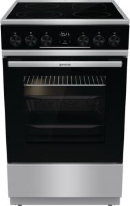 Плита Электрическая Gorenje GEC5C61XPA нержавеющая сталь