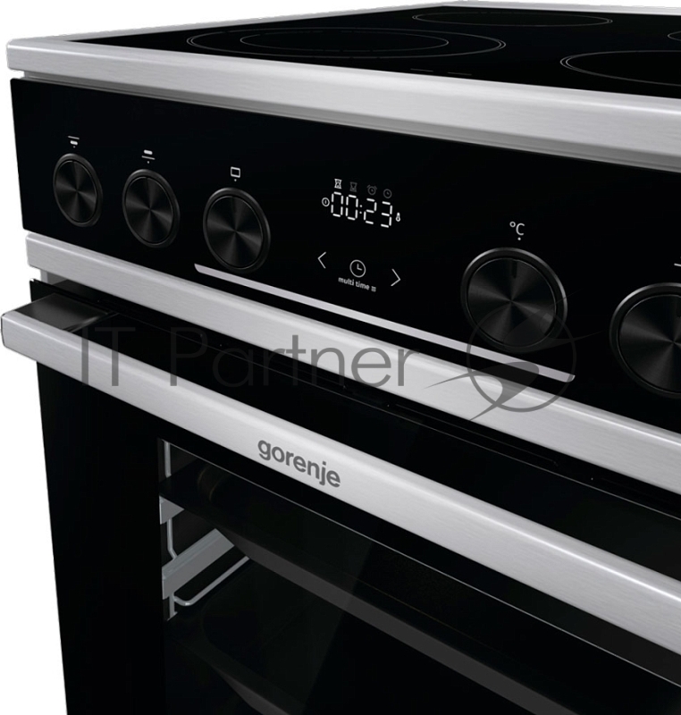 Плита Электрическая Gorenje GEC5C61XPA нержавеющая сталь