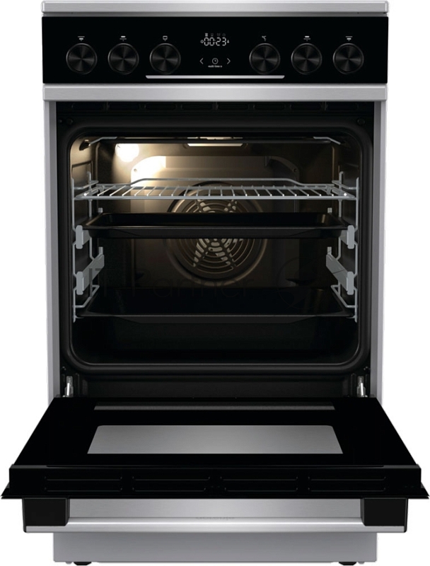 Плита Электрическая Gorenje GEC5C61XPA нержавеющая сталь