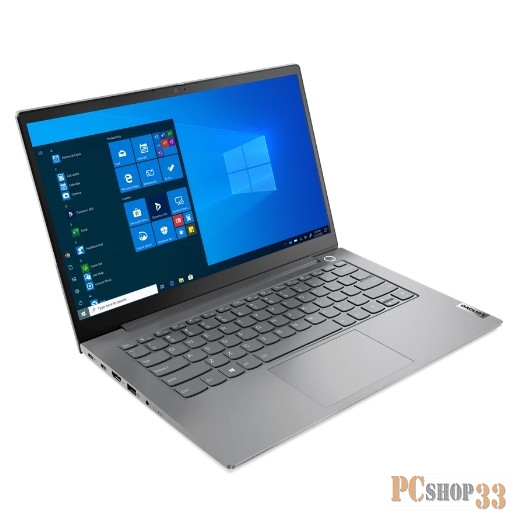 Ноутбук 14 IPS FHD Lenovo Thinkbook 14 G2 ITL grey (Core i5 1135G7/8Gb/512Gb SSD/noDVD/VGA int/FP/W11Pro) (20VD00XMRU)