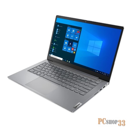 Ноутбук 14 IPS FHD Lenovo Thinkbook 14 G2 ITL grey (Core i5 1135G7/8Gb/512Gb SSD/noDVD/VGA int/FP/W11Pro) (20VD00XMRU)