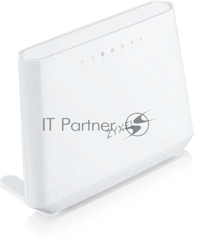 Гигабитный Wi-Fi маршрутизатор Zyxel EX3301-T0, AX1800, Wi-Fi 6, MU-MIMO, EasyMesh, 802.11a/b/g/n/ac/ax (600+1200 Мбит/с), 1xWAN GE, 4xLAN GE, 2xFXS, 1xUSB2.0 (нет поддержки PPTP/L2TP)