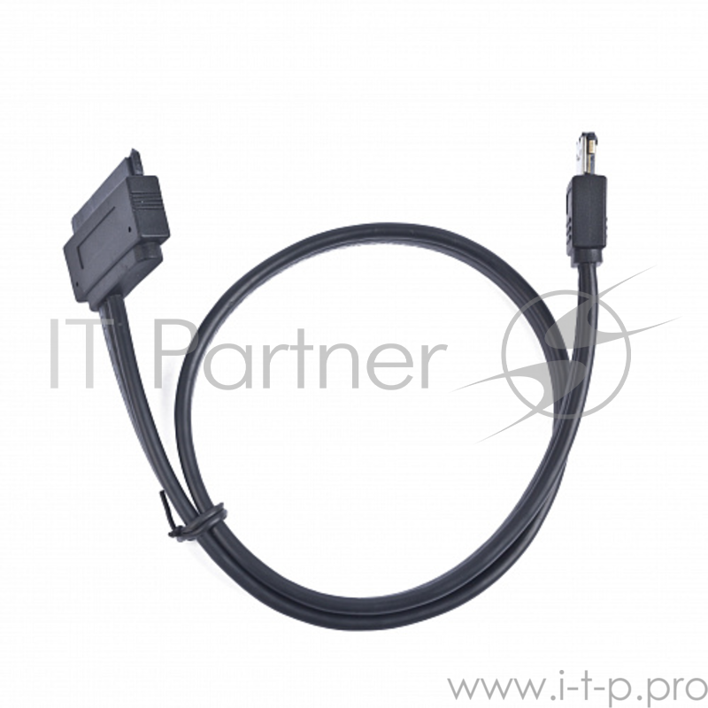 Кабель Gembird Кабель питания и интерфейсный eSATAp - eSATA, 0,5м, 22pin (CC-ESATAP-SATA22P-0.5M)