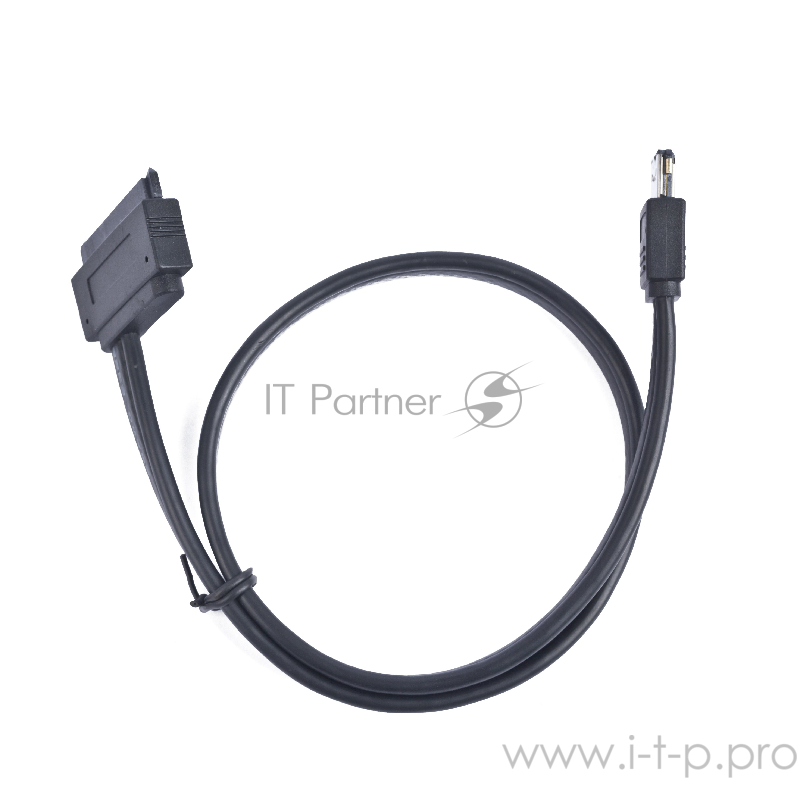 Кабель Gembird Кабель питания и интерфейсный eSATAp - eSATA, 0,5м, 22pin (CC-ESATAP-SATA22P-0.5M)