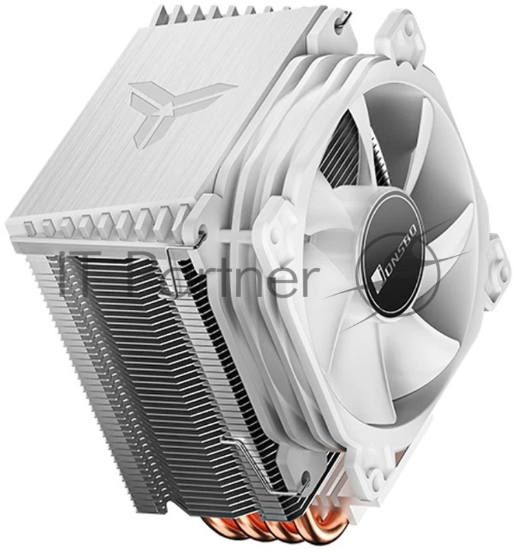 Кулер JONSBO CR-1400 White LGA1700/1200/115X/AM4 (24шт/кор, TDP 125W, PWM, 92mm ARGB Fan, 4 тепловые трубки, 4-pin, белый) Retail