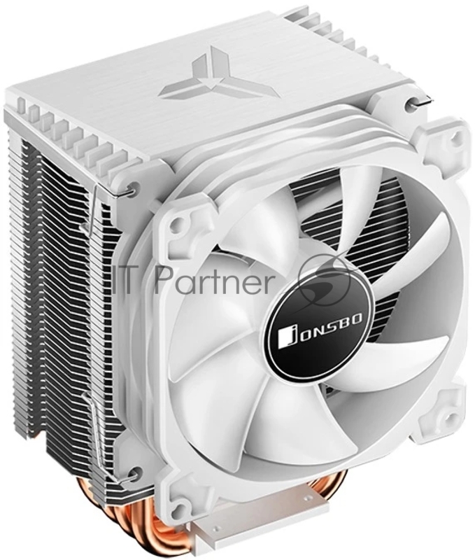 Кулер JONSBO CR-1400 White LGA1700/1200/115X/AM4 (24шт/кор, TDP 125W, PWM, 92mm ARGB Fan, 4 тепловые трубки, 4-pin, белый) Retail