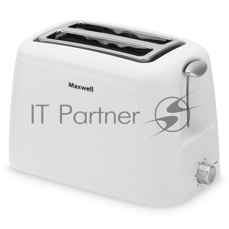 Тостер Maxwell MW-1504(W) 750 Вт,пластиковый корпус.