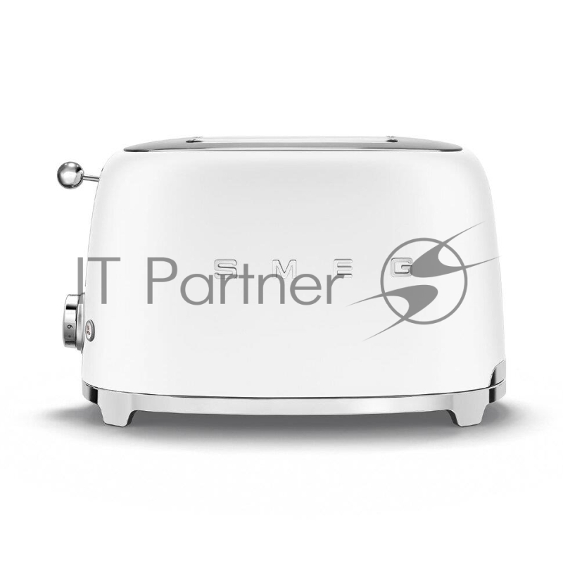 Тостер на 2 ломтика,SMEG TSF01WHMEU, матовый белый