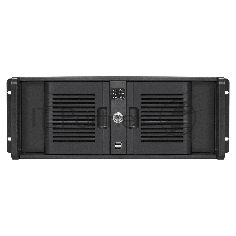 Серверный корпус ExeGate EX293247RUS Pro 4U480-15/4U4132 <RM 19, высота 4U, глубина 480, БП 1200RADS, USB>