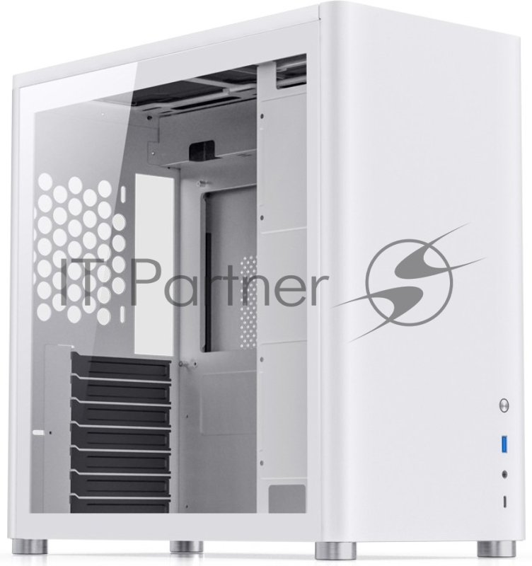 Корпус JONSBO D40 White без БП, боковая панель из закаленного стекла, mini-ITX, micro-ATX, ATX, белый