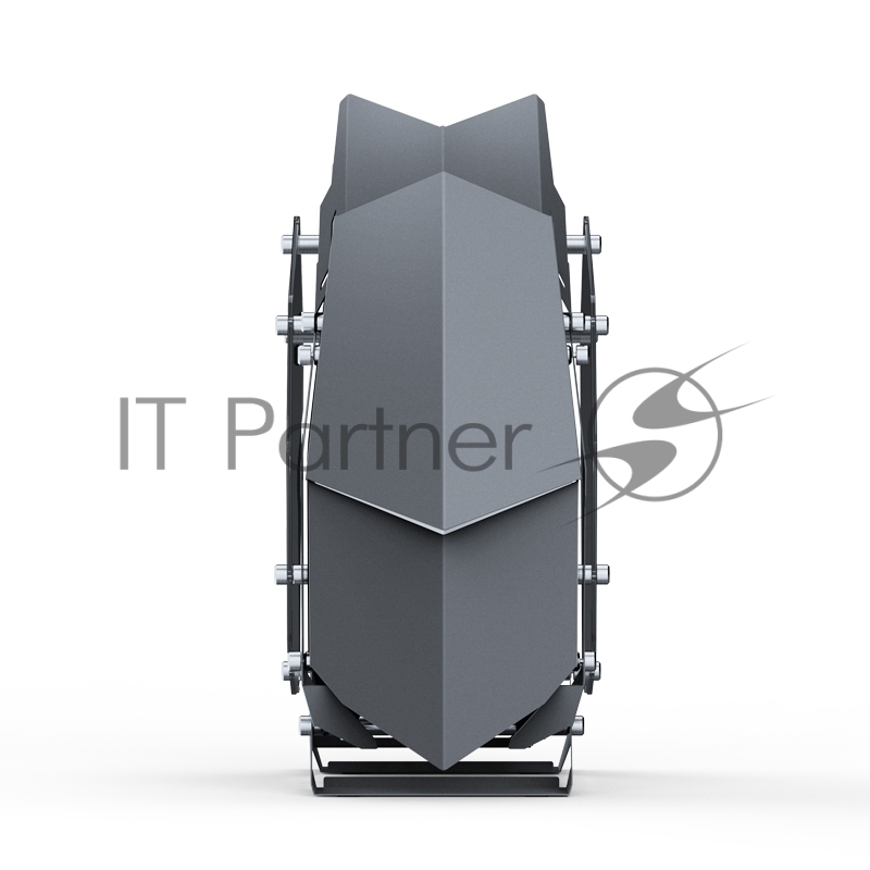 Корпус JONSBO MOD-3 Mini Gray без БП, боковые панели из закаленного стекла, mini-ITX, micro-ATX, серебристый