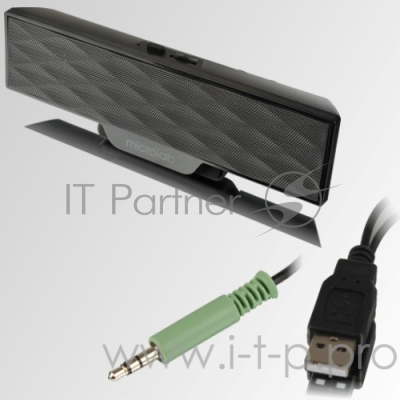 Колонки MICROLAB B51 черные USB {1.5 W RMS}