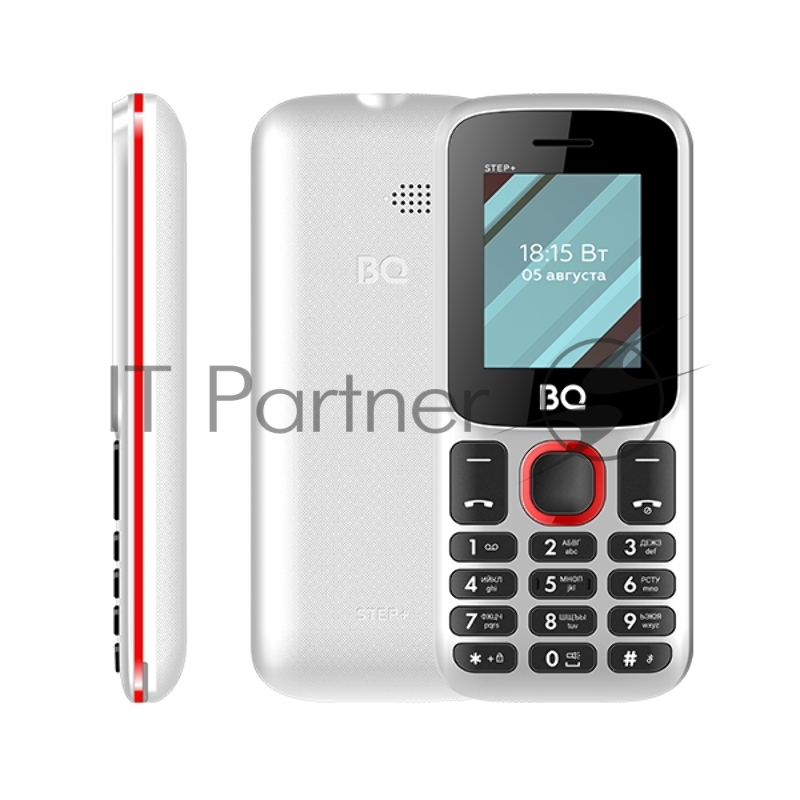 Мобильный телефон BQ 1848 Step+ Red+Black SC6531E, 1, 208MHZ, ThreadX, 32 Mb, 32 Mb, 2G GSM 850/900/1800/1900, Bluetooth V2.1+EDR Экран: 1.77 , 5:4, 128*160, TN Основная камера: , Фронтальная камера: , Кол-во СИМ: 2, Mini, Mini, карта памяти MicroSD