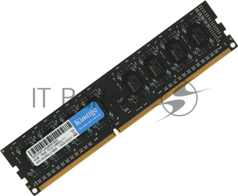 Память DDR3 4Gb 1600MHz Kimtigo KMTU4G8581600 RTL PC4-21300 CL11 DIMM 260-pin 1.35В single rank