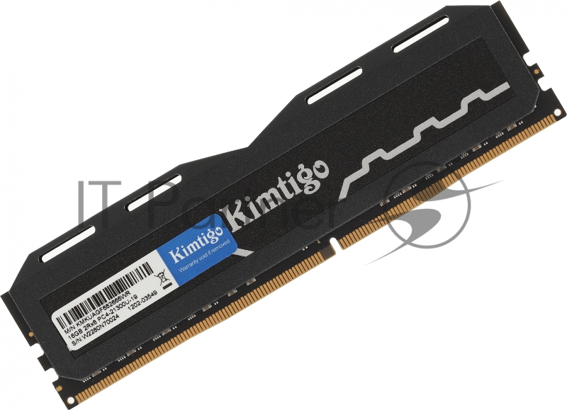 Память DDR4 16Gb 2666MHz Kimtigo KMKUAGF682666WR RTL PC4-21300 CL19 DIMM 288-pin 1.2В single rank