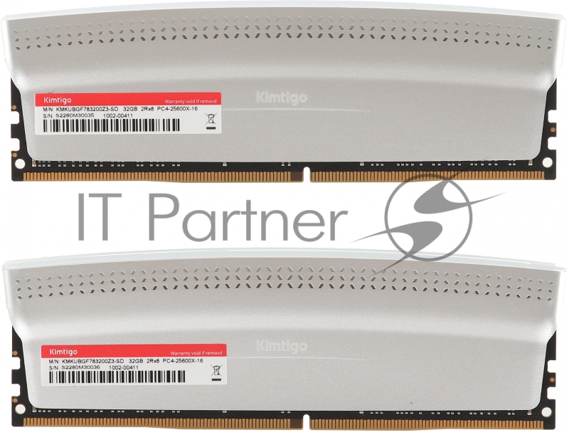 Память DDR4 2x32Gb 3200MHz Kimtigo KMKUBGF783200Z3-SD RTL PC4-21300 CL19 DIMM 288-pin 1.2В single rank