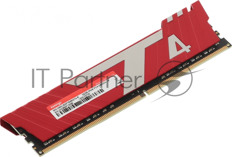 Память DDR4 32Gb 3600MHz Kimtigo KMKUBGF783600T4-R RTL PC4-21300 CL19 DIMM 288-pin 1.2В single rank