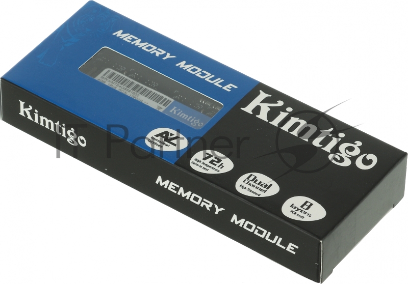 Память DDR3 4Gb 1600MHz Kimtigo KMTS4G8581600 RTL PC4-21300 CL11 SO-DIMM 260-pin 1.35В single rank