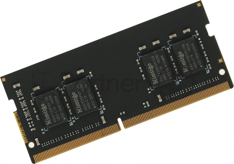 Память DDR4 4Gb 2666MHz Kimtigo KMKS4G8582666 RTL PC4-21300 CL19 SO-DIMM 260-pin 1.2В single rank