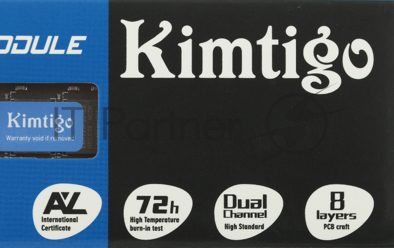 Память DDR4 4Gb 2666MHz Kimtigo KMKS4G8582666 RTL PC4-21300 CL19 SO-DIMM 260-pin 1.2В single rank