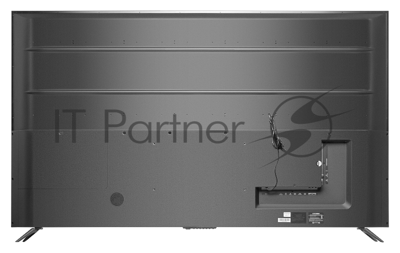 Телевизор LED Hyundai 75 H-LED75BU7002 Салют ТВ Metal черный Ultra HD 60Hz DVB-T DVB-T2 DVB-C DVB-S DVB-S2 USB WiFi Smart TV