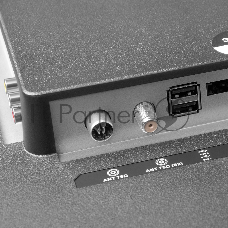 Телевизор LED Hyundai 75 H-LED75BU7002 Салют ТВ Metal черный Ultra HD 60Hz DVB-T DVB-T2 DVB-C DVB-S DVB-S2 USB WiFi Smart TV