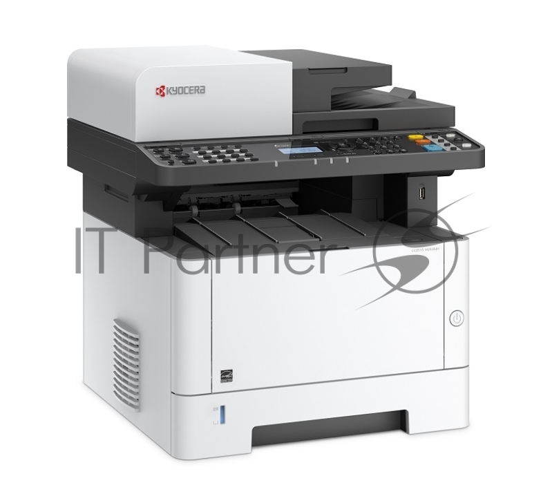 МФУ Kyocera Ecosys M2635DN лазерный принтер/сканер/копир/факс, A4, 35 стр/мин, 1200x1200 dpi, 512 Мб, RADF50, дуплекс, подача: 350 лист., вывод: 150 лист., Post Script, Ethernet, USB, картридер, ЖК-панель (снят. замена - M2735dn)