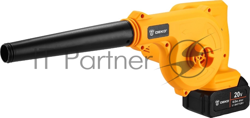 Воздуходувка Deko DKBL20 60Вт пит.:от аккум. оранжевый/черный