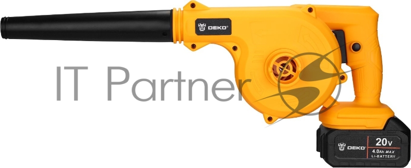 Воздуходувка Deko DKBL20 60Вт пит.:от аккум. оранжевый/черный