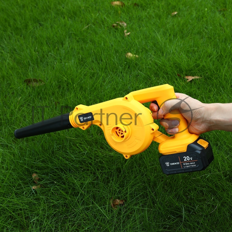 Воздуходувка Deko DKBL20 60Вт пит.:от аккум. оранжевый/черный