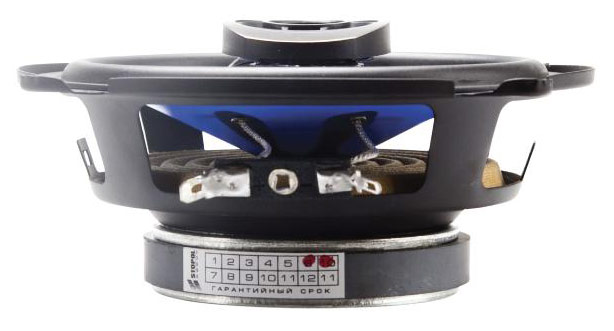 Колонки автомобильные Kicx TL 130S 80Вт 89дБ 4Ом 13см (5дюйм) (ком.:2кол.) коаксиальные двухполосные