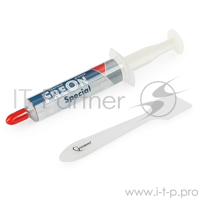 Термопаста Термо паста Gembird FreOn SPECIAL GF-11-5 для радиаторов, 5гр, шприц