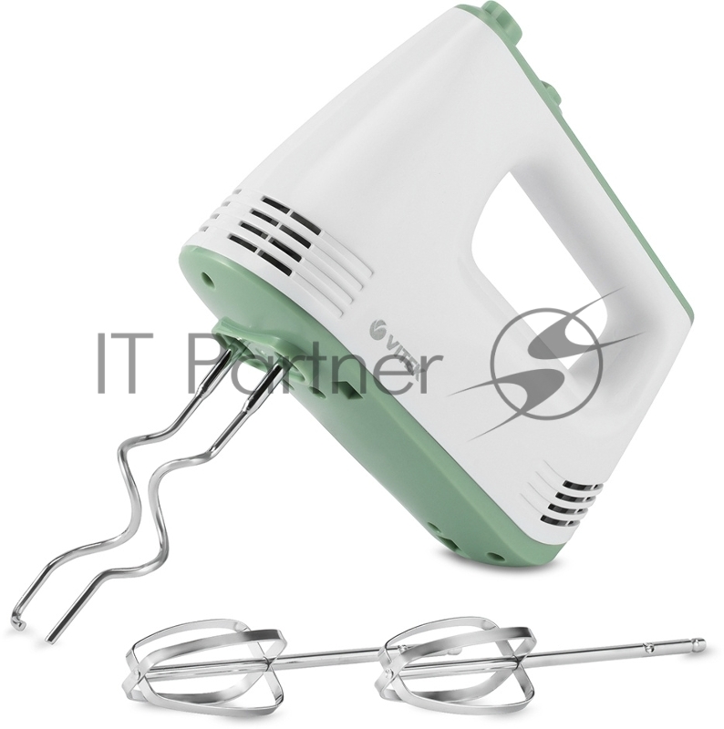 Миксер Vitek VT-1405 (MC) белый/зеленый