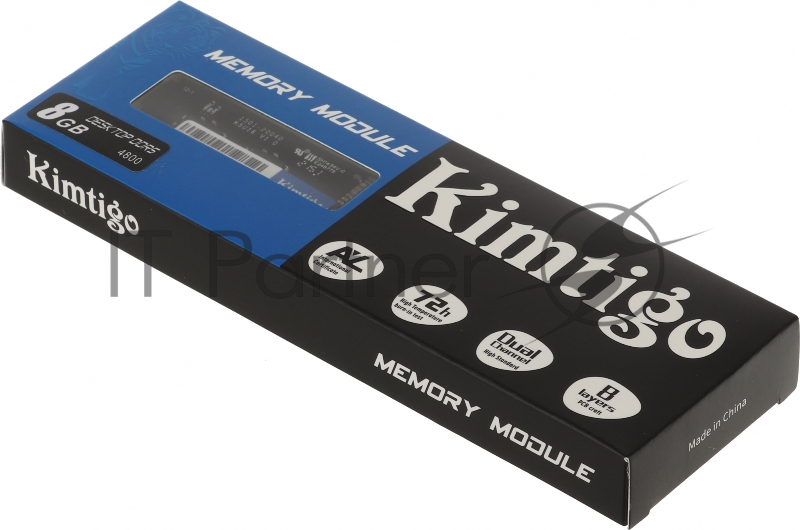 Память DDR5 8Gb 4800MHz Kimtigo KMLU8G4664800 RTL PC4-21300 CL19 DIMM 260-pin 1.2В single rank