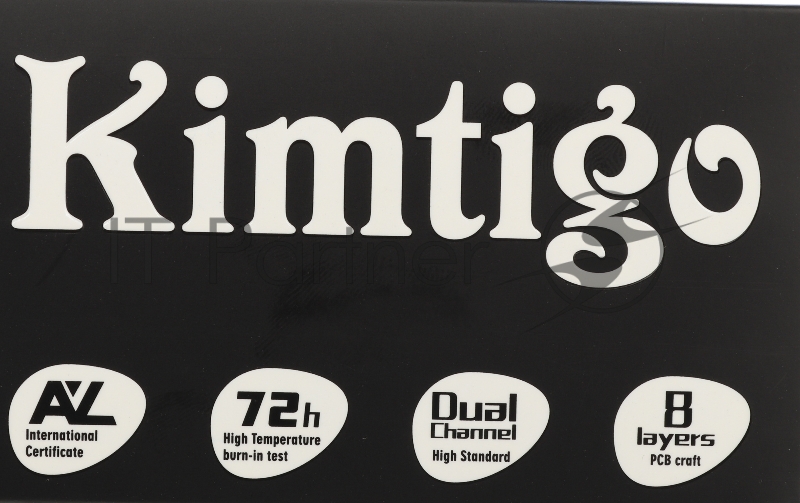 Память DDR5 8Gb 4800MHz Kimtigo KMLU8G4664800 RTL PC4-21300 CL19 DIMM 260-pin 1.2В single rank