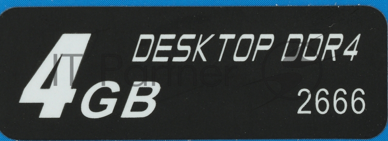 Память DDR4 4Gb 2666MHz Kimtigo KMKU4G8582666 RTL PC4-21300 CL19 DIMM 288-pin 1.2В single rank